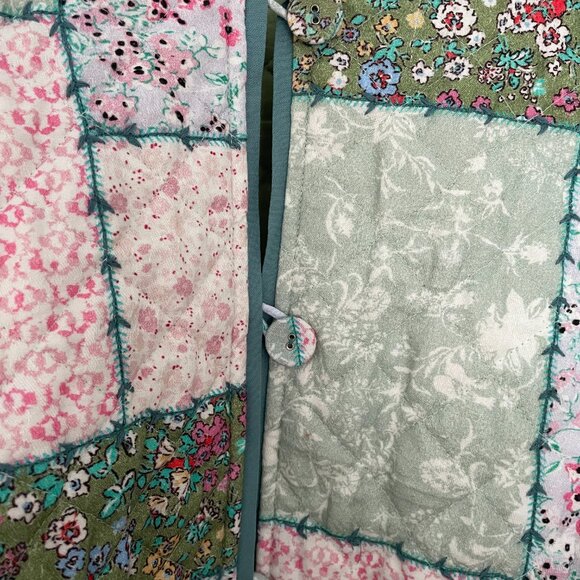 Anthropologie Conditions Apply Floral Printed Quilted Jacket NWOT Size XL - Picture 5 of 8